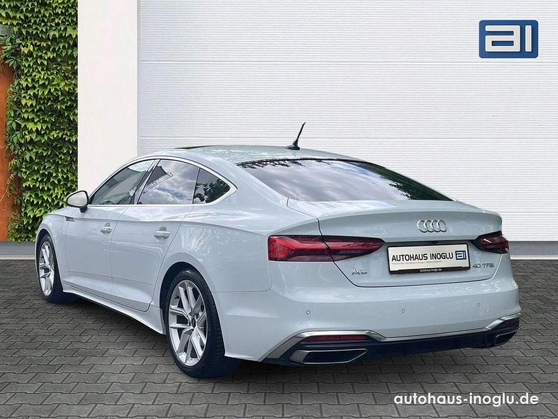 Gebraucht Audi A5 S-Line 204 PS (150 kW) 2024 Weiß gletscherweiß metallic (metallic) Coupé