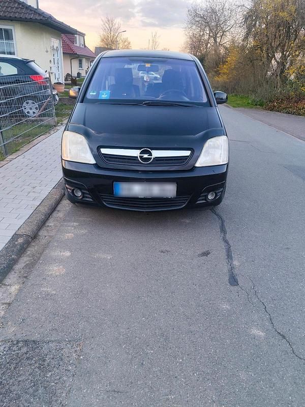 Gebraucht Opel Meriva 105 PS (77 kW) 2008 Schwarz Van / Kleinbus