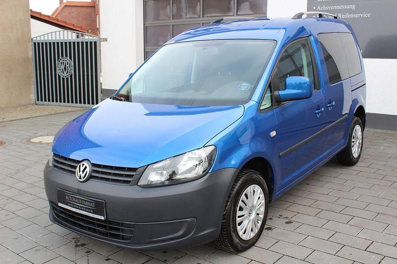 Gebraucht VW Caddy Trendline 102 PS (75 kW) 2014 Blau Van / Kleinbus