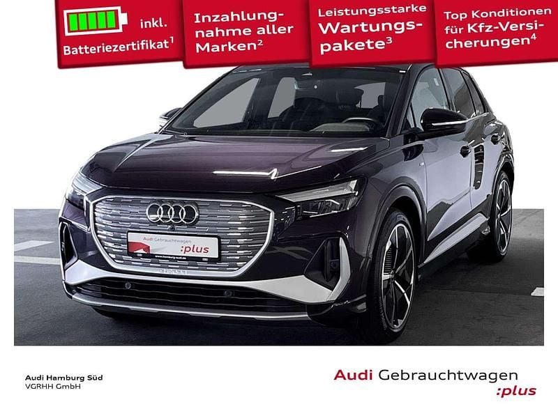 J6 auroraviolett metallic Gebraucht 2022 Audi e-tron SUV | 34.760 € (Fairer Preis) - Bild 1/3