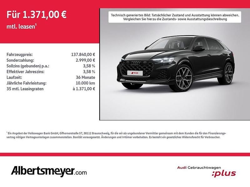 Schwarz Gebraucht 2024 Audi RS Q8 Ambiente SUV | 137.840 € - Bild 1/4