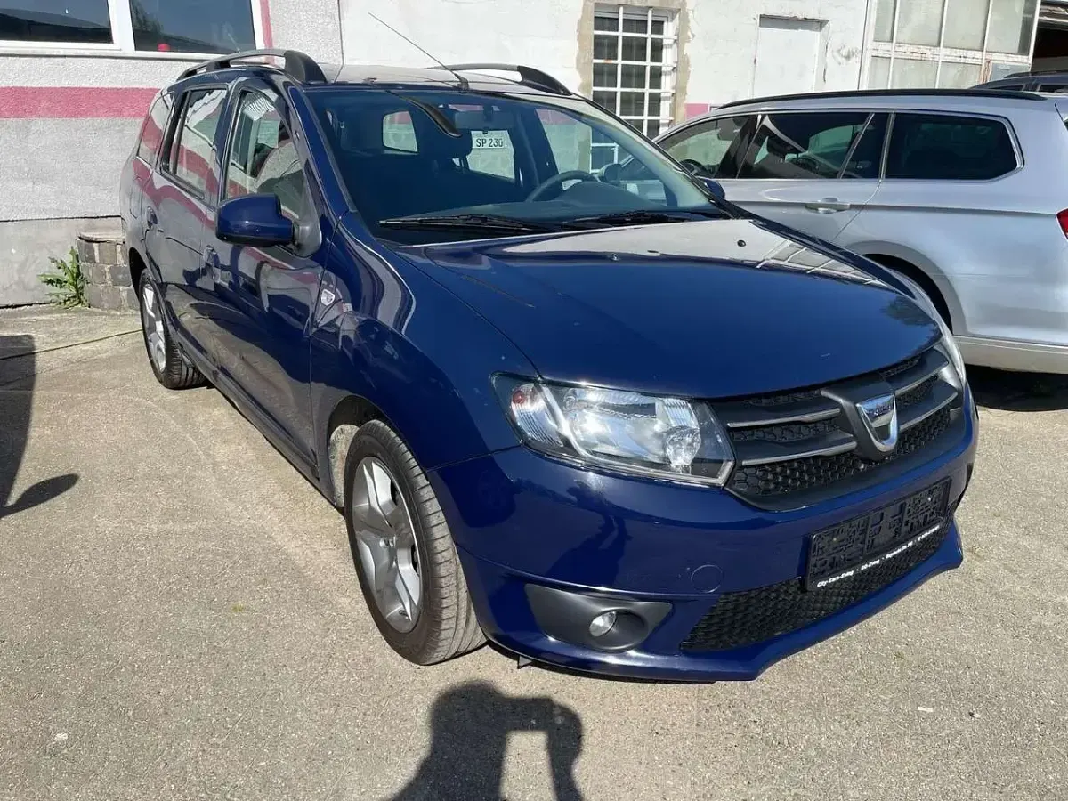 Gebraucht Dacia Logan MCV Lauréate 75 PS (55 kW) 2013 Blau Kombi