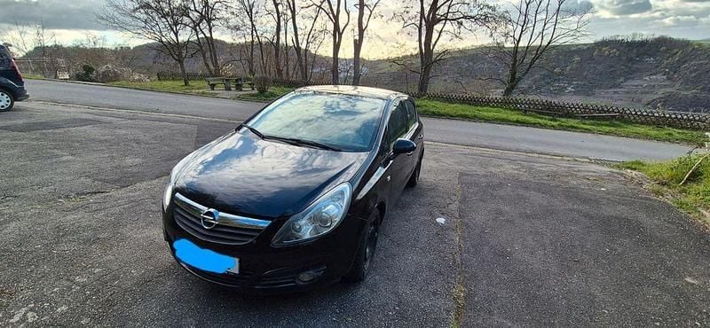 Gebraucht Opel Corsa 80 PS (58 kW) 2009 Schwarz Kleinwagen