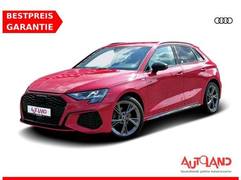 Rot Gebraucht 2022 Audi A3 S-Line Limousine | 27.950 € (Fairer Preis) - Bild 1/4