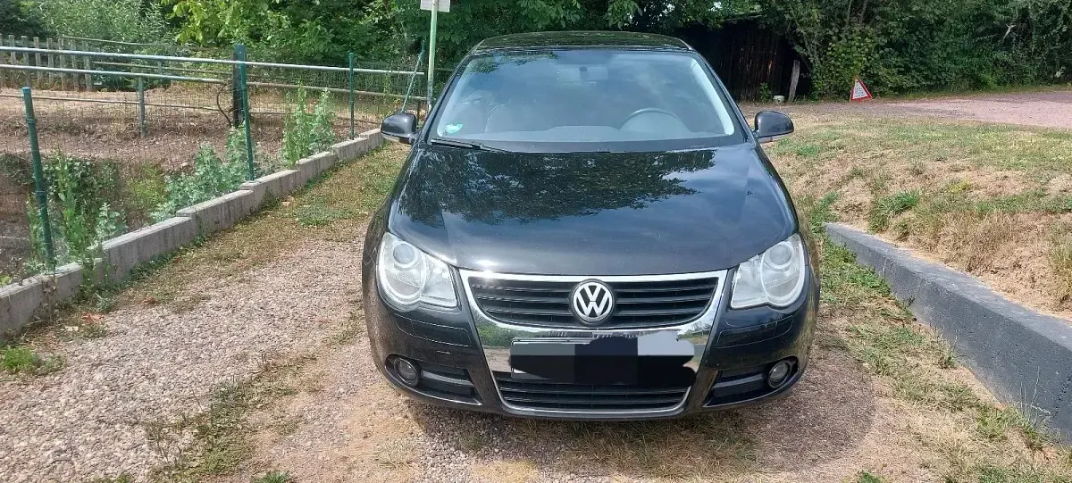Gebraucht VW Eos 140 PS (102 kW) 2006 Schwarz Cabrio