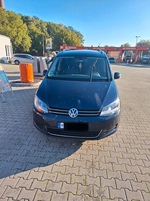 Gebraucht VW Sharan 190 PS (139 kW) 2011 Blau Van / Kleinbus