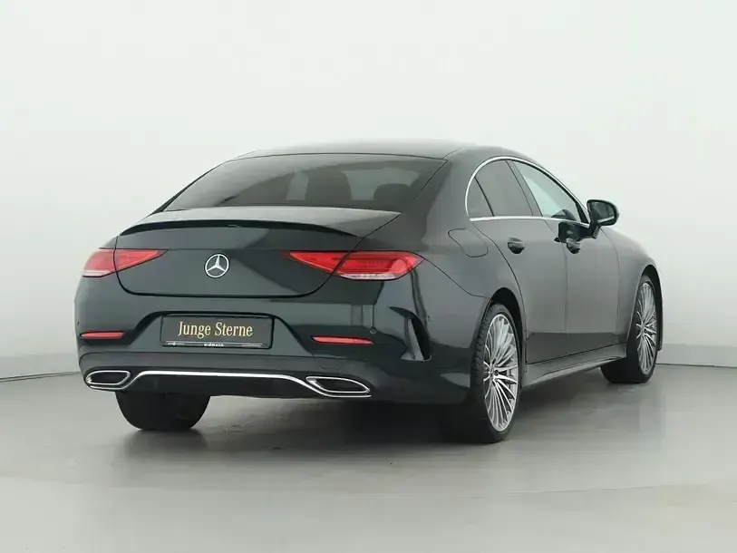Gebraucht Mercedes CLS300 AMG 265 PS (194 kW) 2022 Metalliclack smaragdgrün Coupé