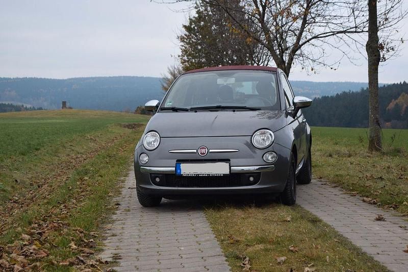 Grau Gebraucht 2014 Fiat 500C Cabrio | 5.999 € (Fairer Preis) - Bild 1/4