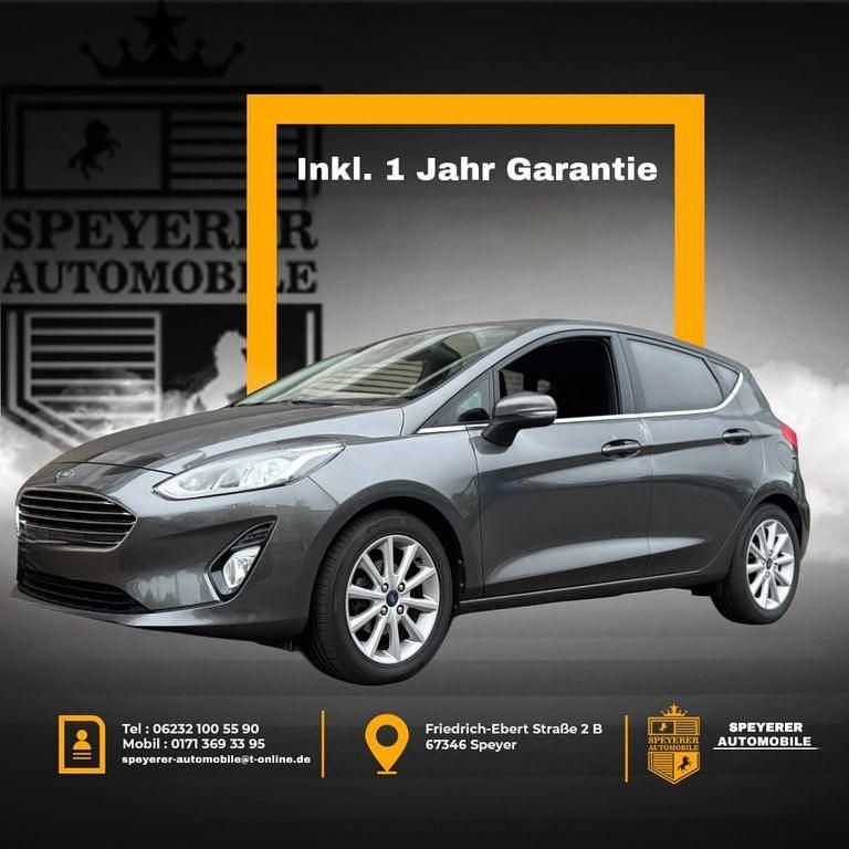 Grau Gebraucht 2020 Ford Fiesta Titanium Kleinwagen | 12.480 € (Fairer Preis) - Bild 1/4