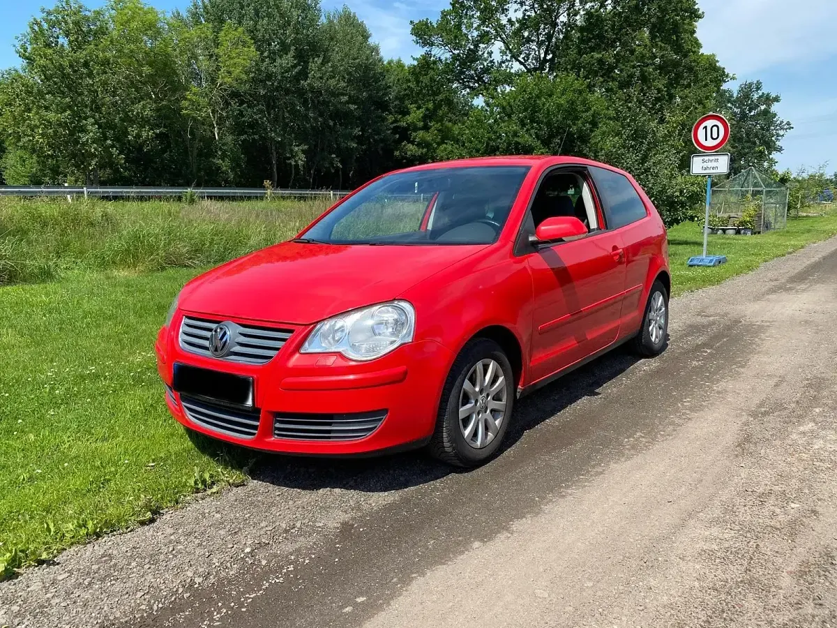Gebraucht VW Polo 75 PS (55 kW) 2005 Rot Kleinwagen