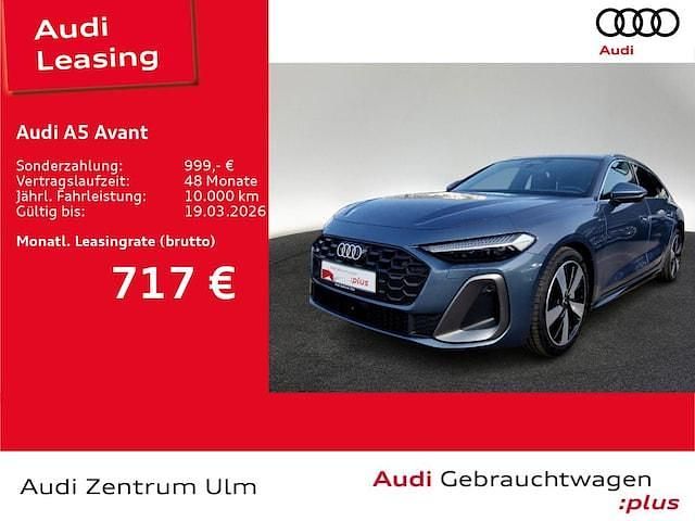 Gebraucht Audi A5 Ambiente 299 PS (219 kW) 2025 Horizontblau metallic Kombi