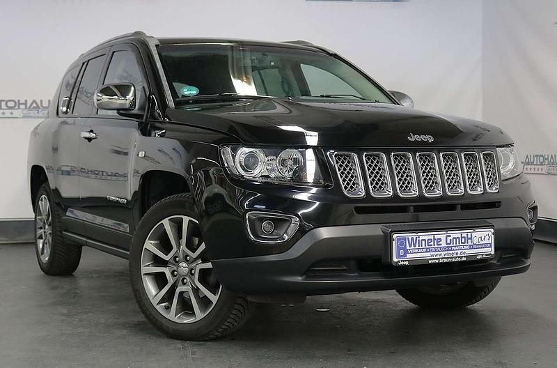 Schwarz Gebraucht 2016 Jeep Compass Limited SUV | 14.490 € (Etwas zu teuer) - Bild 1/4