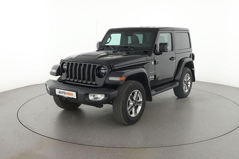 Schwarz Gebraucht 2020 Jeep Wrangler Sahara SUV | 42.240 € (Guter Preis) - Bild 1/3
