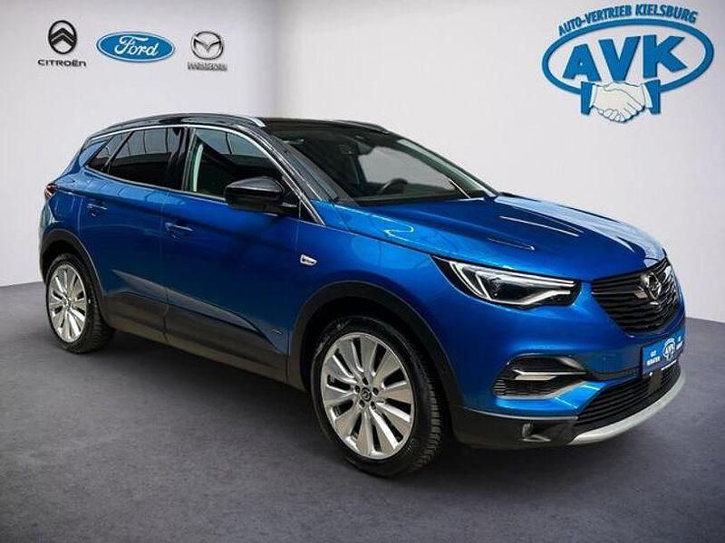 Topas blau Gebraucht 2020 Opel Grandland X Ultimate SUV | 21.990 € (Fairer Preis) - Bild 1/4