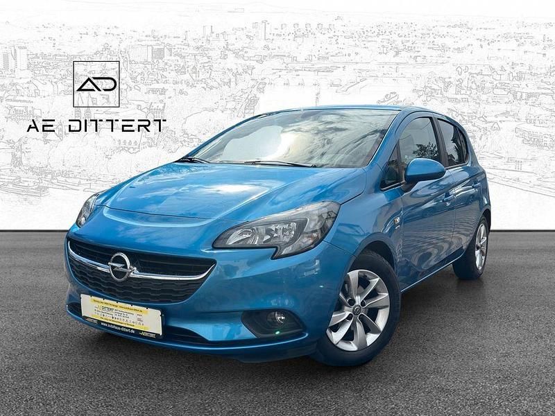 Gebraucht Opel Corsa Active 90 PS (66 kW) 2016 Blau Kleinwagen