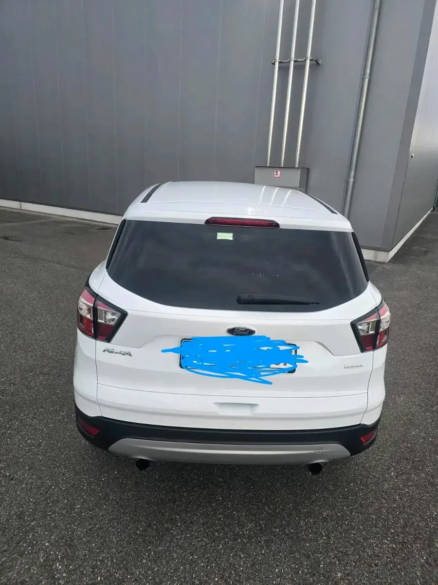Gebraucht Ford Kuga 150 PS (110 kW) 2017 Weiß SUV