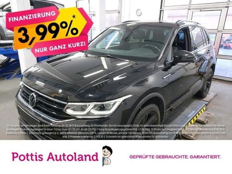 Schwarz Gebraucht 2021 VW Tiguan R-line SUV | 32.777 € (Fairer Preis) - Bild 1/4