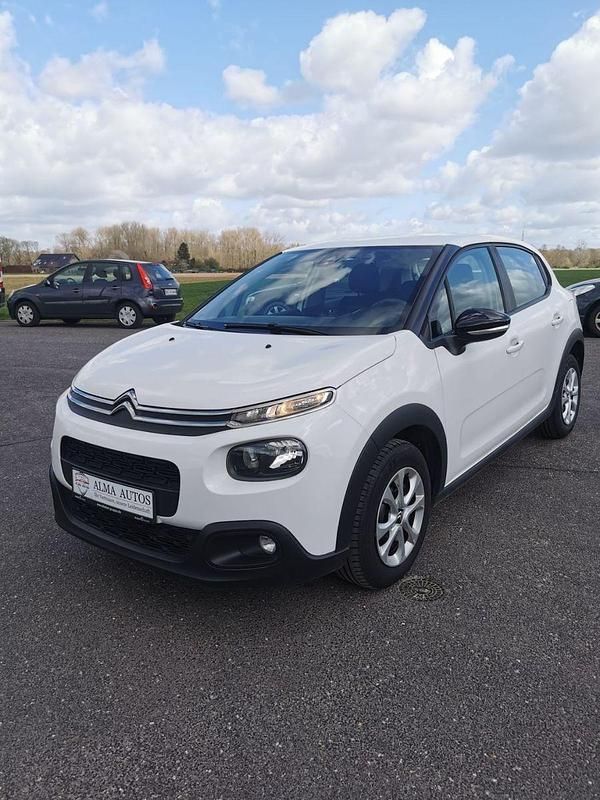 Gebraucht Citroën C3 Feel 82 PS (60 kW) 2019 Weiß Kleinwagen