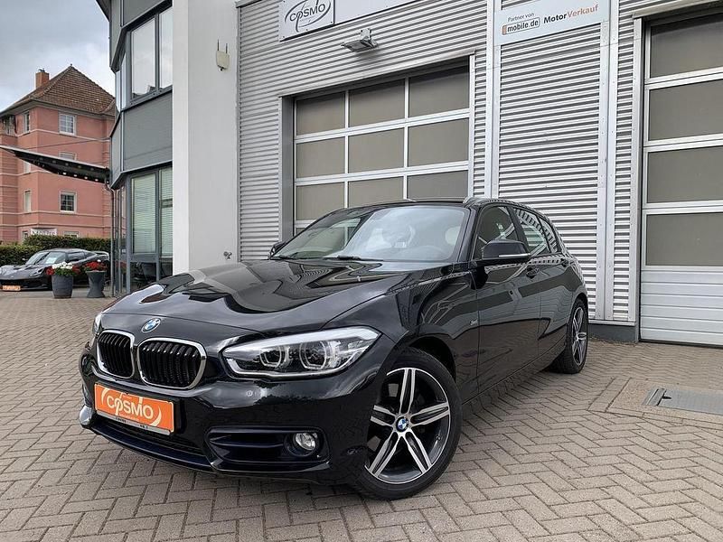 Schwarz Gebraucht 2016 BMW 120 Sport Line Kleinwagen | 18.290 € (Guter Preis) - Bild 1/4
