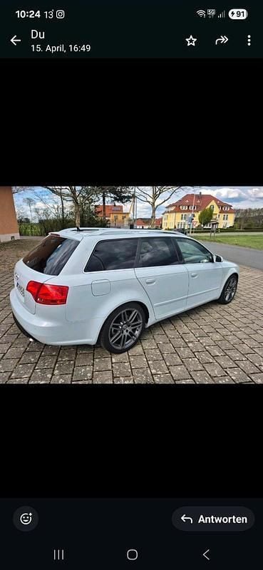 Weiß Gebraucht 2008 Audi A4 Kombi | 4.500 € (Superpreis) - Bild 1/4