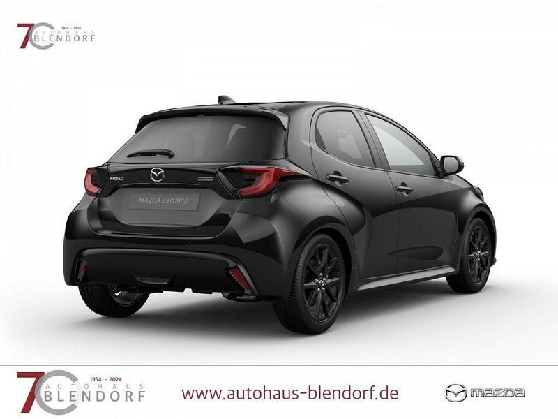 Neu Mazda 2 Homura-Line 116 PS (85 kW) 2025 Schwarz Limousine