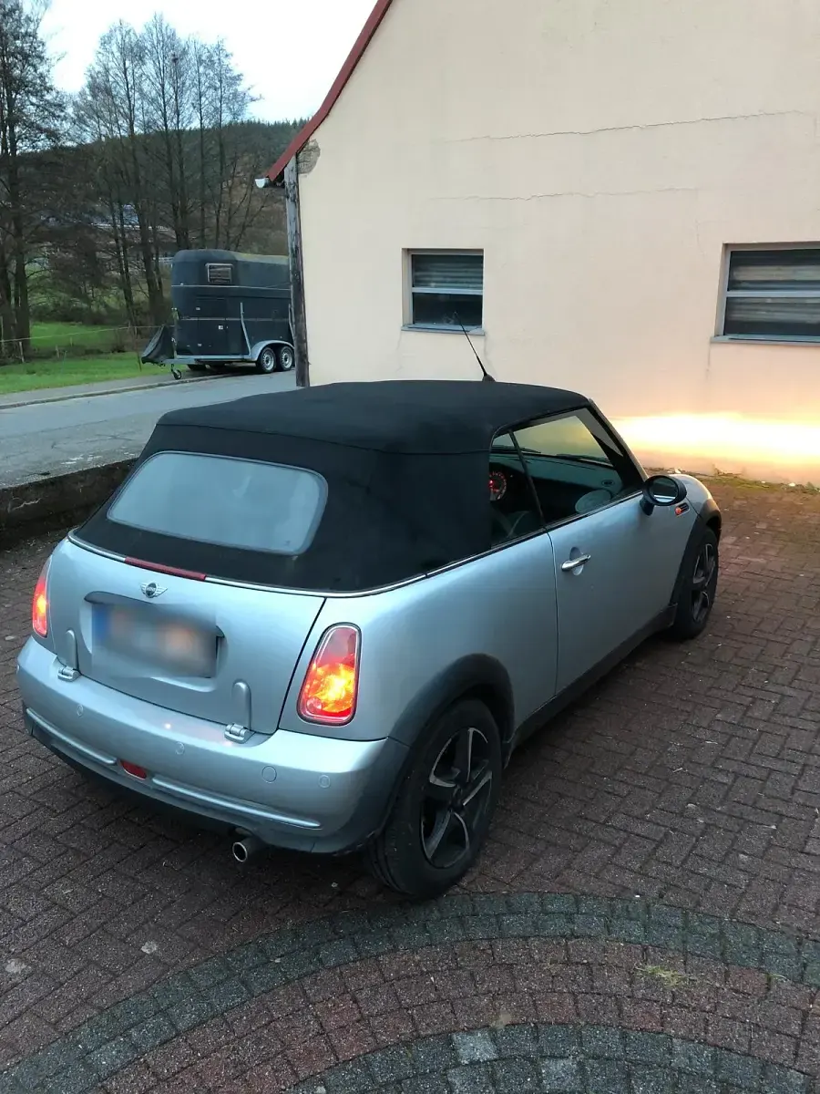 Gebraucht Mini Cooper Cabriolet 2004 Silber Cabrio