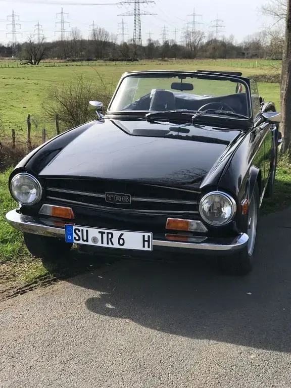 Gebraucht Triumph TR6 144 PS (105 kW) 1970 Schwarz Cabrio