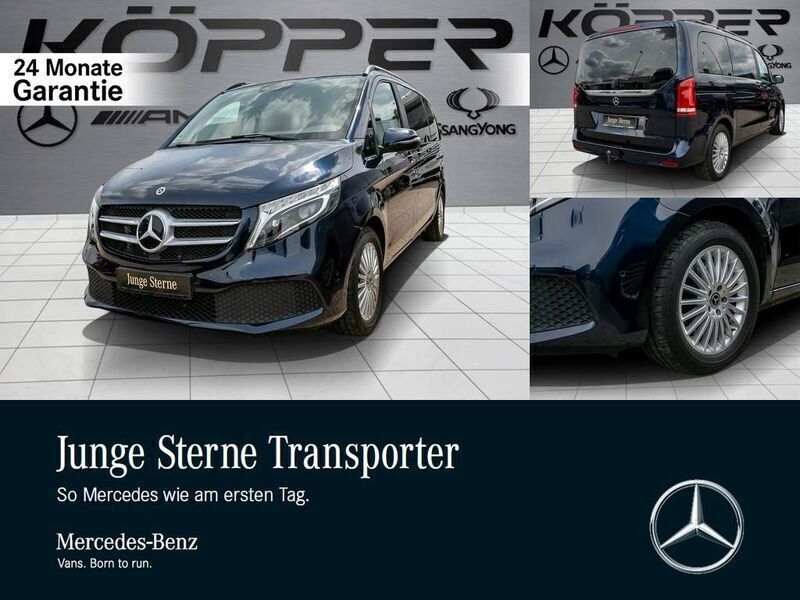 Cavansitblau Gebraucht 2021 Mercedes V220 Edition Van / Kleinbus | 45.998 € (Guter Preis) - Bild 1/4