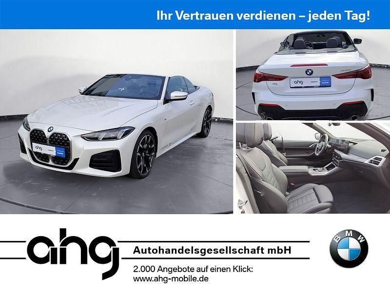 Mineralweiß metallic Gebraucht 2025 BMW 430 Cabriolet M Sport Cabrio | 59.930 € - Bild 1/4