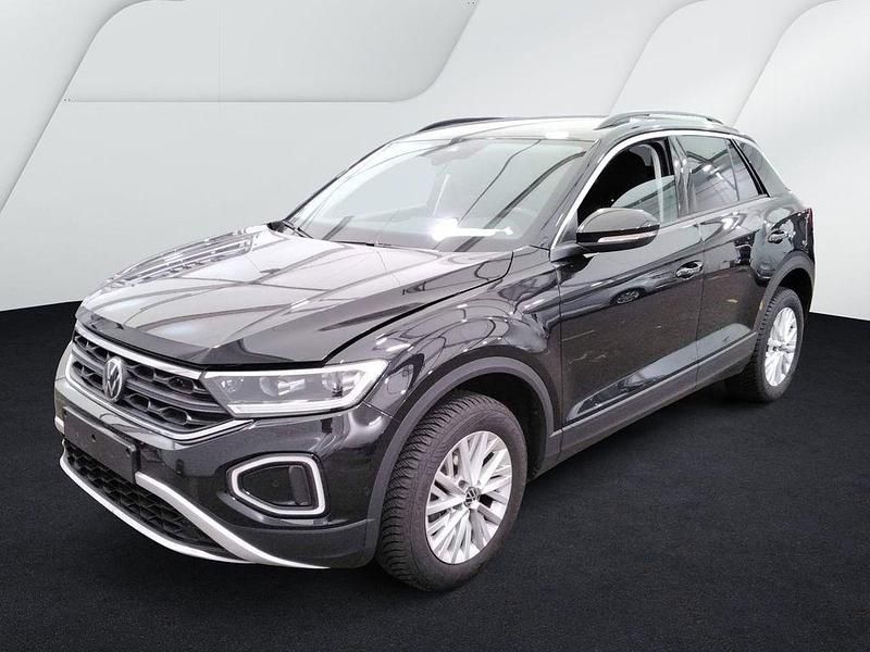 Schwarz Gebraucht 2025 VW T-Roc Life SUV | 21.820 € (Superpreis) - Bild 1/3