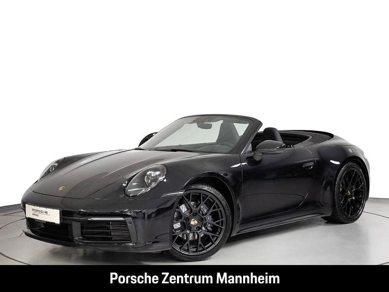 Tiefschwarzmetallic Gebraucht 2021 Porsche 911 Carrera Cabriolet Sport Cabrio | 124.900 € (Fairer Preis) - Bild 1/4