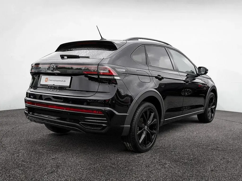 Gebraucht VW Taigo R-line 150 PS (110 kW) 2023 Schwarz SUV
