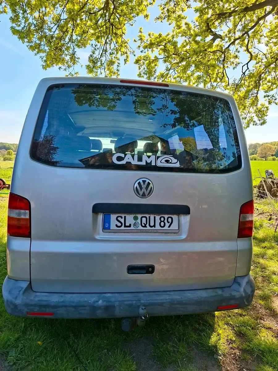 Gebraucht VW T5 104 PS (76 kW) 2003 Silber Van