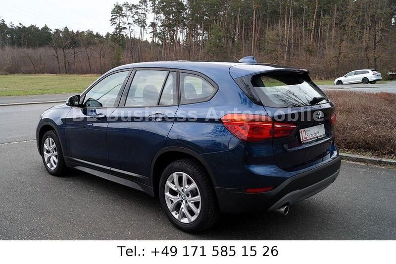 Second-hand BMW X1 Advantage 140 CP (102 kW) 2018 Albastru SUV