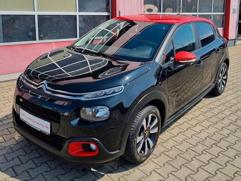 Schwarz Gebraucht 2017 Citroën C3 Feel Kleinwagen | 9.490 € (Teuer) - Bild 1/4