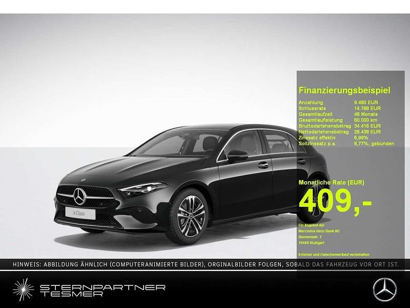 Schwarz Neu 2025 Mercedes A200 Limousine | 37.918 € (Fairer Preis) - Bild 1/3
