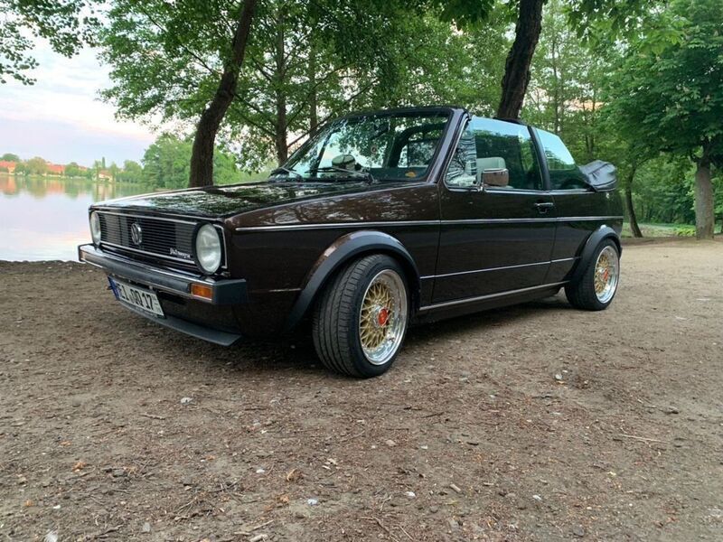 Weiß Gebraucht 1988 VW Golf Cabriolet Cabrio | 11.999 € - Bild 1/4