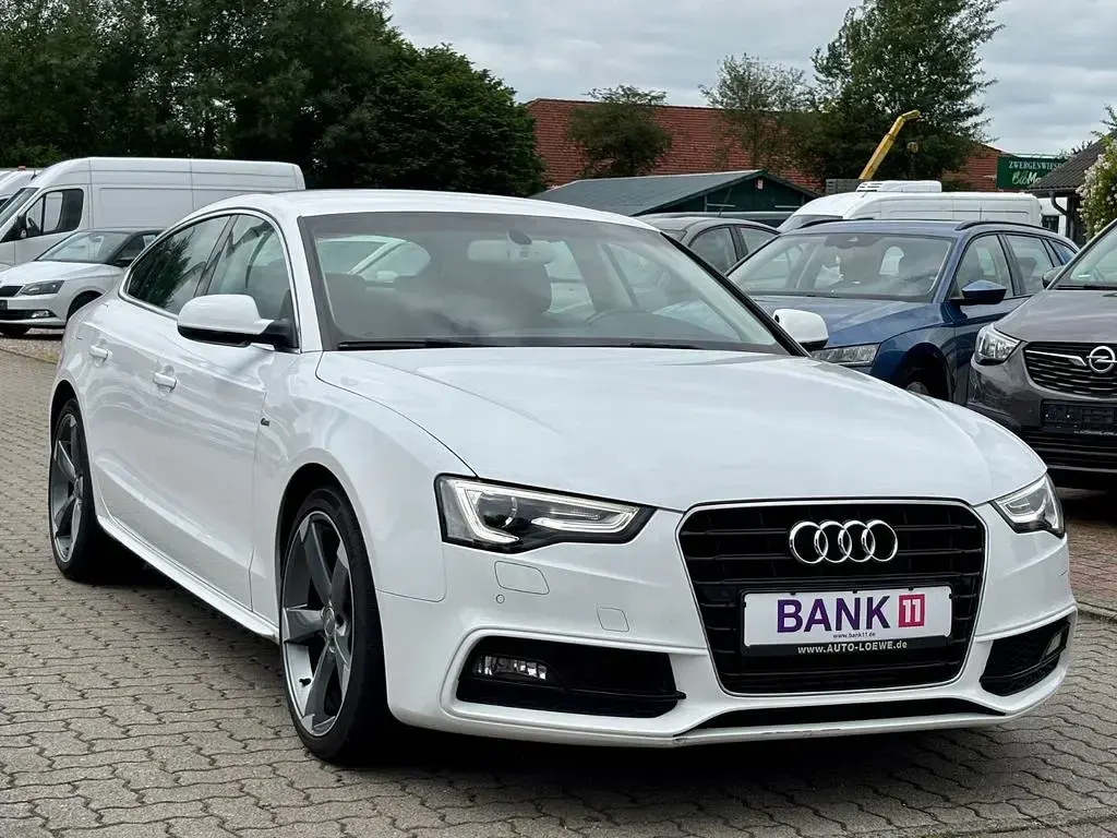Gebraucht Audi A5 Sportback S-line plus 144 PS (105 kW) 2016 Weiß Kleinwagen