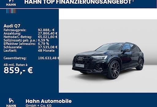 Gebraucht Audi Q7 S-Line 394 PS (289 kW) 2025 Schwarz SUV