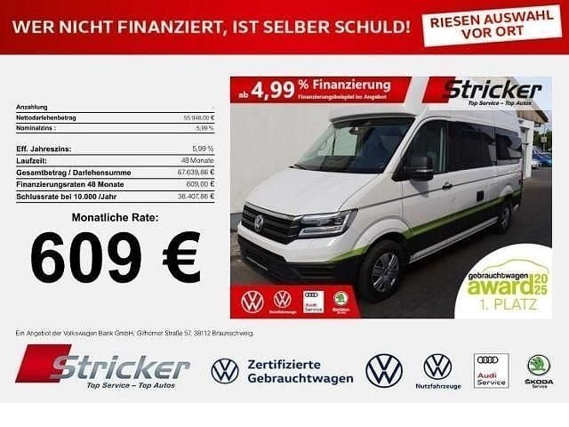 Candyweiß Gebraucht 2023 VW California California Van | 55.948 € (Guter Preis) - Bild 1/4
