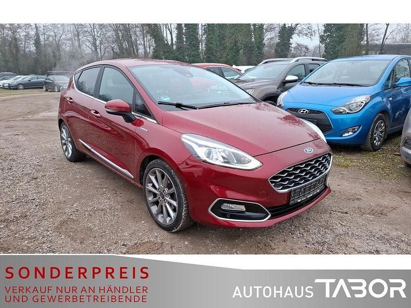 Gebraucht Ford Fiesta Vignale 101 PS (74 kW) 2017 Rubyrot (metallic) Kleinwagen