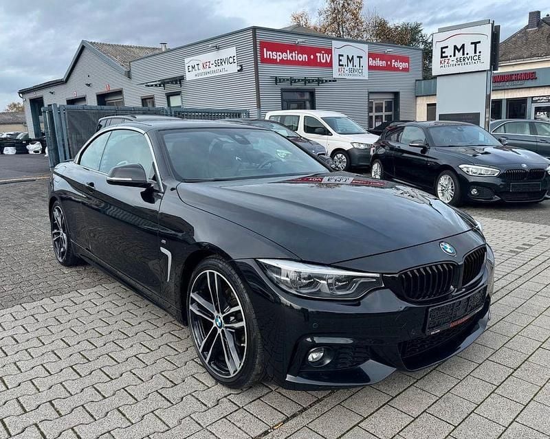 Schwarz Gebraucht 2019 BMW 420 M Sport Cabrio | 24.990 € (Fairer Preis) - Bild 1/4