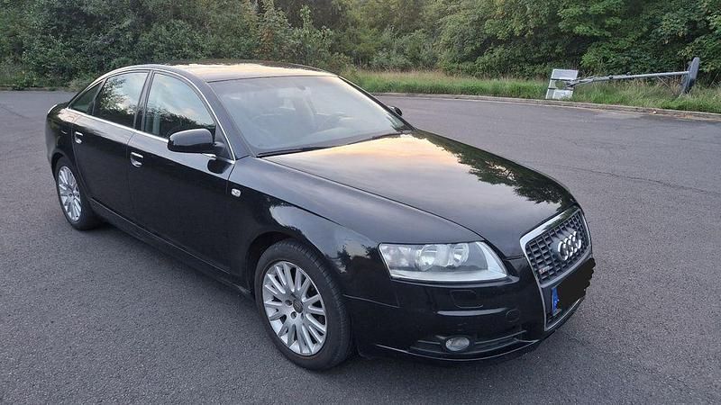 Schwarz Gebraucht 2008 Audi A6 S-Line Limousine | 3.400 € (Guter Preis) - Bild 1/4
