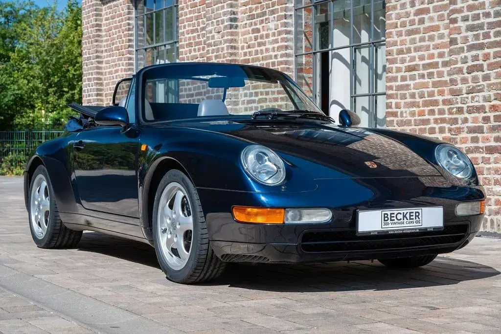 Gebraucht Porsche 993 272 PS (200 kW) 1994 Blau Cabrio