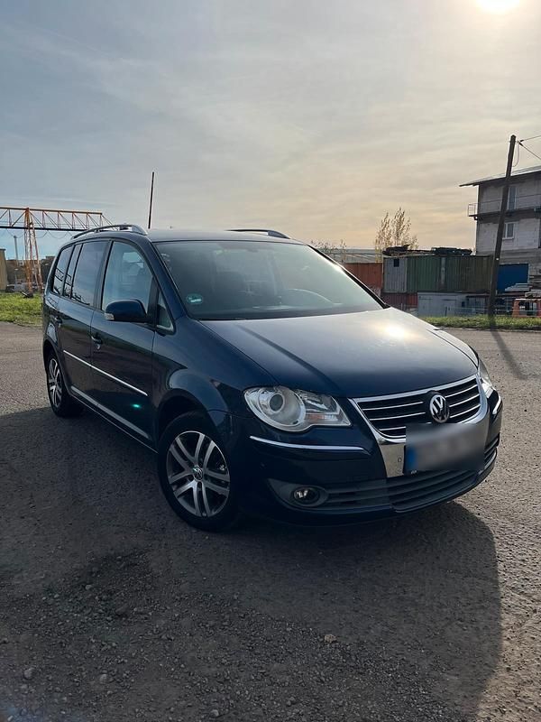 Blau Gebraucht 2009 VW Touran Van / Kleinbus | 3.500 € (Fairer Preis) - Bild 1/4