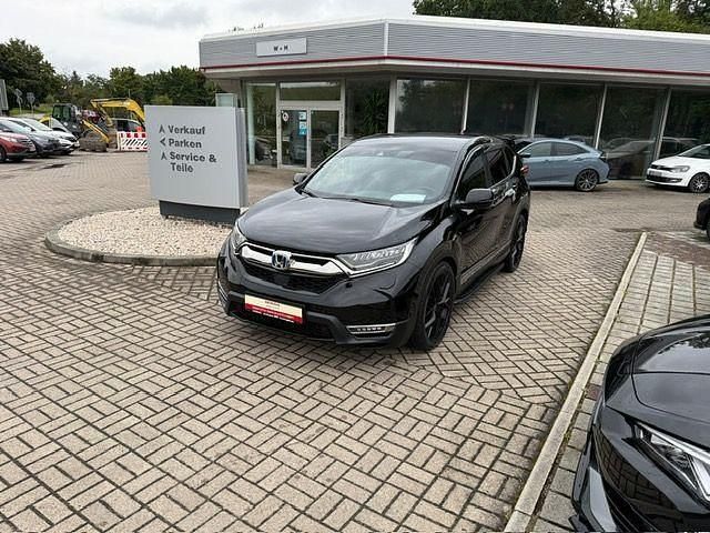 Crystal black pearl Gebraucht 2021 Honda CR-V Hybrid SUV | 27.980 € (Fairer Preis) - Bild 1/4