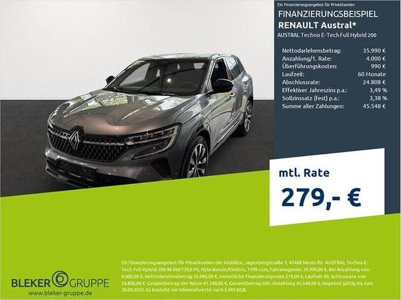 Metallic lackierung Neu 2025 Renault Austral Techno SUV | 38.890 € (Superpreis) - Bild 1/3