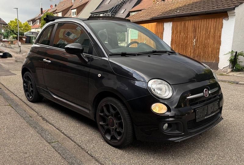 Schwarz Gebraucht 2014 Fiat 500S S Cabrio | 6.490 € (Fairer Preis) - Bild 1/4