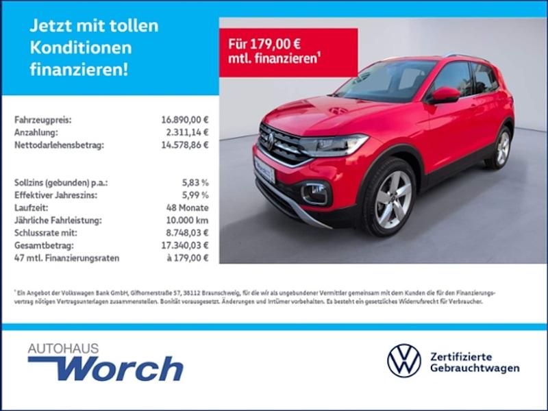Gebraucht VW T-Cross Style 110 PS (80 kW) 2021 SUV