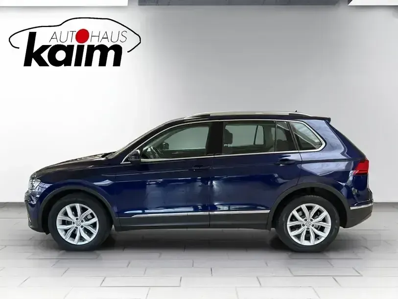 Gebraucht VW Tiguan Highline 150 PS (110 kW) 2019 Blau SUV